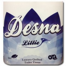 Desna Lillie 2 Ply Toilet Rolls